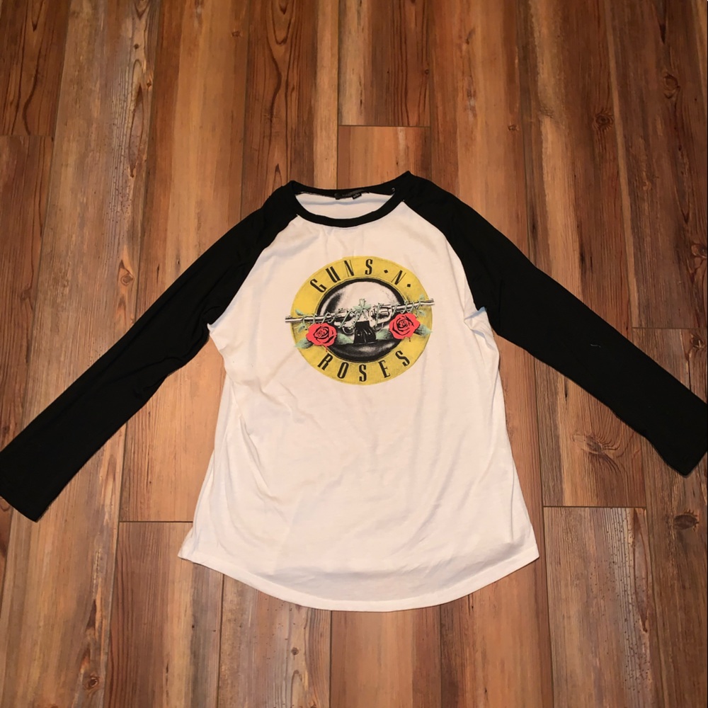 Guns and roses graphic long sleeve